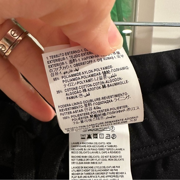 Versace black pants joggers S/1 - Picture 6 of 9